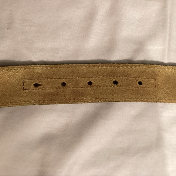 Vintage Ronaldo Leather Belt With Denim Accents - Picture 8 of 13